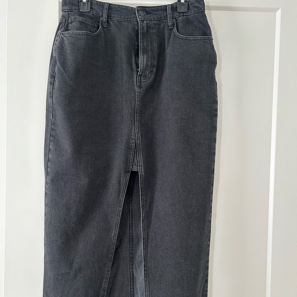 Long Jean skirt